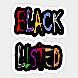 Blacklist 02 Sticker